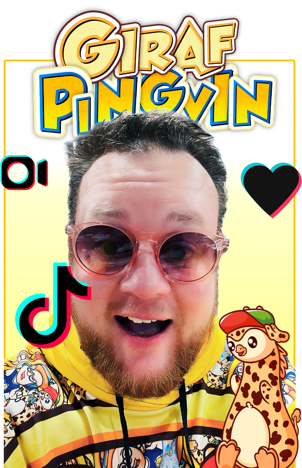 girafpingvin aka. Daniel Bahl på TikTok